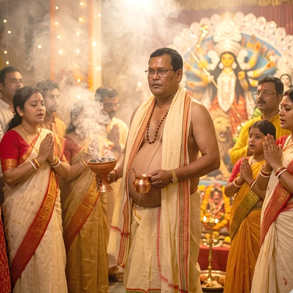 bengali-purohit-bangalore-durga-puja