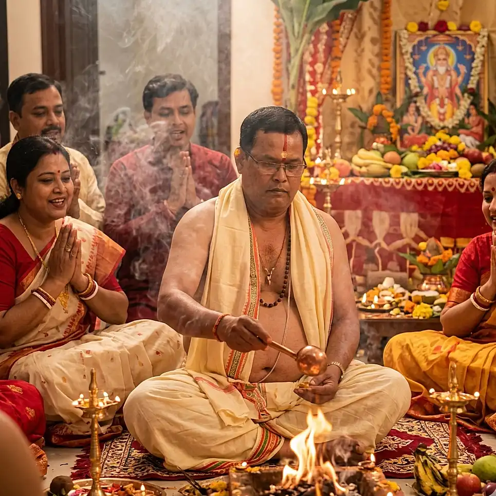 bengali-purohit-bangalore-satyanarayan-puja