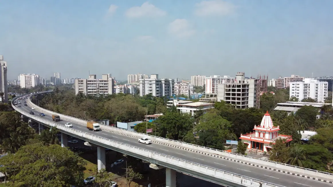 Indiranagar Domlur Flyover and Defence Colony